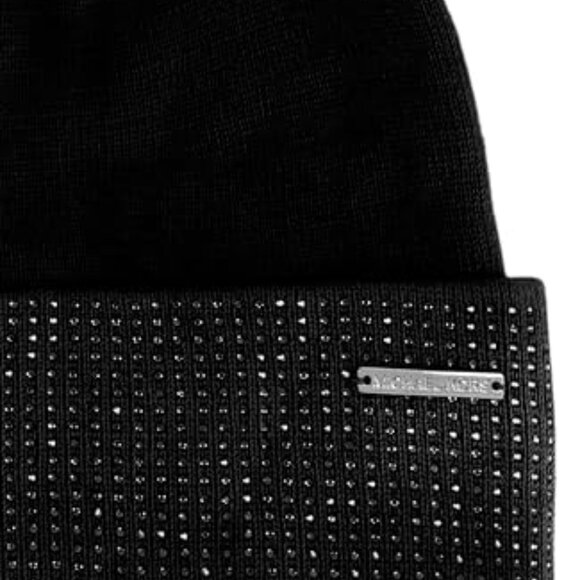 #1373 Michael Kors Womens Fine Crystal Cuff Hat